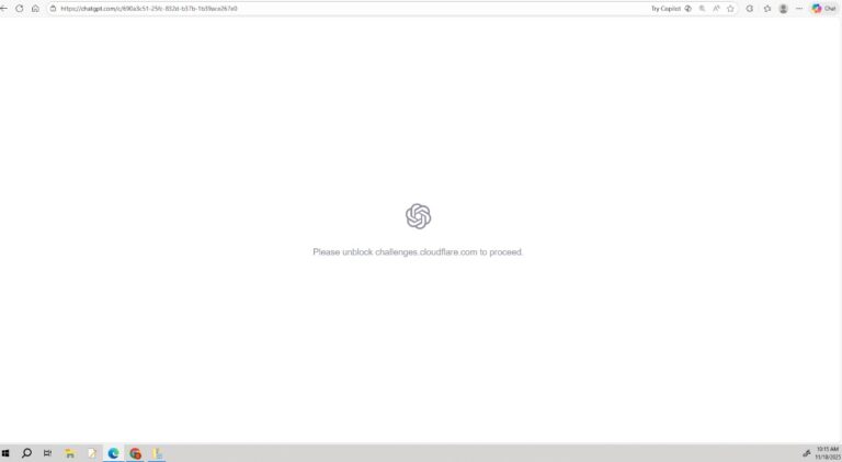 Caída global de Couldfare afecta sitios como ChatGPT, Canva, X y otros