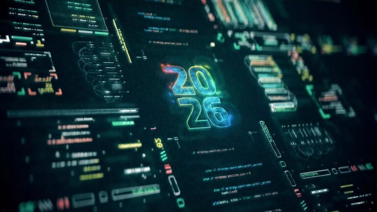 Representación del cibercrimen industrializado en 2026 impulsado por inteligencia artificial