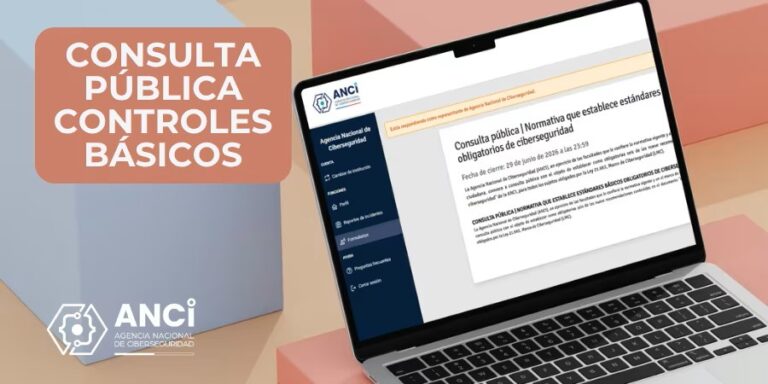 estándares básicos ciberseguridad ANCI — dashboard regulatorio con controles de seguridad activos