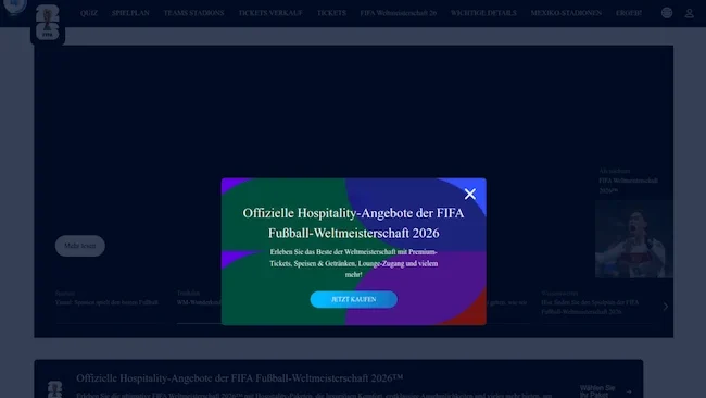 fraudes cibernéticos FIFA 2026 — phishing dominios falsos Mundial