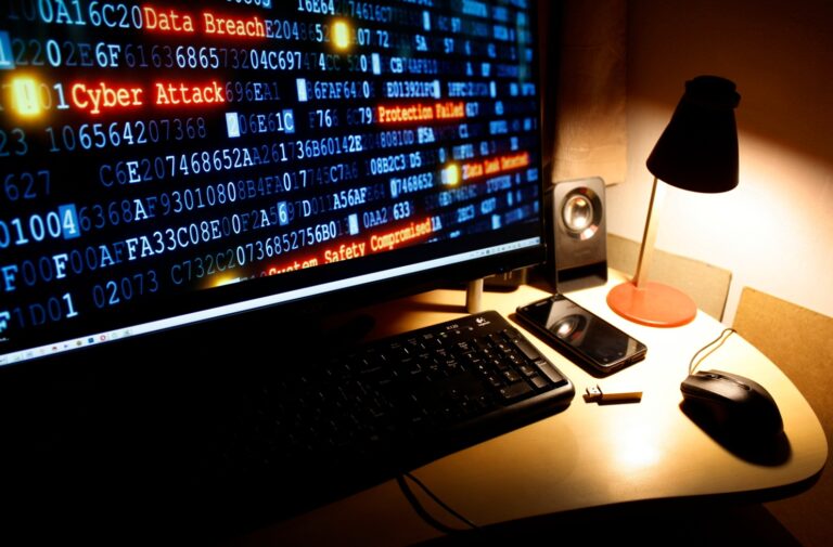 ESET Security Report — gráfico de intentos de ataque en empresas de la región