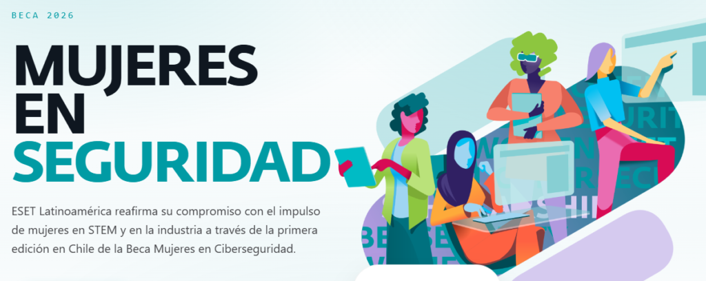 Mujeres ciberseguridad — ESET lanza beca para especializarse en seguridad informática